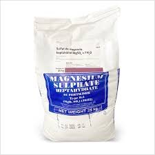 Magnesium sulfate heptahydrate